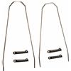 SKS GERMANY Velo - Set di montanti Standard per Velo 65 Mountain Set (Fissaggio