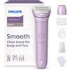 Philips Lady Shaver Serie 8000 - Rasoio senza filo, Wet & Dry, sistema di
