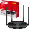 TP-Link Mercusys MB235-4G Router WiFi con Sim, 4G+ Cat6 AC1200Mbps, 4 Antenne Ad