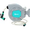 Outsunny Avvolgitubo Automatico a Parete e Portatile 25+2 m con Blocco e 7 Getti