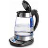 Lacor 69292- Bollitore elettrico vetro, 1,7 l, 2200 W