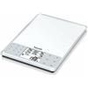 Beurer DS 61 Bilancia Cucina Dieta, elettrica, white, vetro