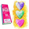 Zimpli Kids 3 x Love Heart Value Bath Bomb Gift Set di Zimpli Gifts, scintillante (j8Y)