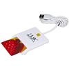 LINK LKCARD02 LETTORE SMART CARD USB 2.0, Bianco