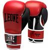 LEONE 1947, Flash Guantoni da Boxe, Unisex - Adulto, Rosso, 10 OZ, GN083