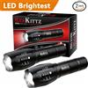 4US REHKITTZ Torcia Super Luminosa Portatile LED Torcia (2 Confezioni), 1000 Lumen T