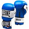 LEONE 1947 Shock Guanti Boxe, Unisex - Adulto, Blu, 12 OZ, GN047
