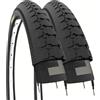 ECOVELO 2 COPERTONI 26X2X1 3/4 (54-571) PNEUMATICI MOTO CARRETTO FURGONCINO BICICLETTA