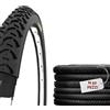 Ecovelò COPERTONI 20 X 1.95 n° 50 PNEUMATICI NERI BICI PER MTB MOUNTAIN BIKE BIMBO 20"