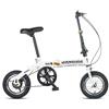 Wanqida Bici pieghevole Leggera Portatile Adulto Freni a disco Uomo Donna Unisex