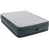 Intex Materassino Gonfiabile Doppio 152 x 203 x 46 cm in Vinile Grigio 64414ND Intex