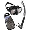 Cressi Big Eyes Evolution & Alpha Ultra Dry Professional Combo, Set per Immersio