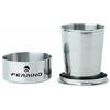 Ferrino, Bicchiere Pieghevole, Bicchiere, Unisex, Grigio