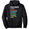 Funny Geocaching for Geocaching Person Il mio giorno perfetto di geocaching per il geocaching Felpa con Cappuccio