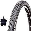 CST 1 COPERTONE 14 X 1 3/8 X 1 5/8 +CAMERA PNEUMATICO TASSELLATO BICI CITYBIKE BIMBO