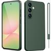HGH Custodia per Samsung Galaxy A56 5G, con cordino, in morbido silicone, ultra