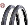 Deestone 2 COPERTONI SLICK PER BICICLETTA BICI 26 X 1.40 (37-559) PNEUMATICI STRADA MTB