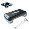 FFitness STEPPER AEROBICA PEDANA STEP REGOLABILE 2 LIVELLI CARDIO FITNESS YOGA PALESTRA