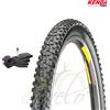 KENDA 1 COPERTONE 29 X 2.10 + CAMERA CON VALVOLA FRANCESE PNEUMATICO MTB BICI RIGIDO