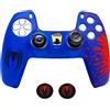 Cover in Silicone Antiscivolo per Controller PS5 Custodia Protettiva con Gommini