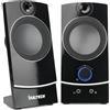 VulTech SP-330 Speaker USB 2.0 per PC e Notebook, 3W RMS, Audio Stereo Crista...