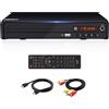 Does not apply Lettore DVD Compatto Multi-Regione, MP3, Mpeg4, USB, HDMI, AV, CD per Uso Domest