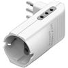 BTicino S3615DE Adattatore salvaspazio Corner 2 prese 1 presa tedesca tipo P30