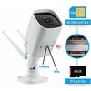 GSM telecamera 4g Sim Gsm Camera WIFI Cam IP66 slot SD 2 MPX Audio e video HD remoto