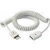Vimar 0P32352.B Cavo Prolunga Estensibile a spirale 5 metri, 3G0.75, spina 2P+T