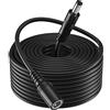SIOCEN Prolunga 5,5 mm x 2,1 mm. Nero 33ft-Black