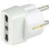 BTICINO S3625D CST ADATTATORE SPINA SCHUKO 2P+T 16A E PRESA TEDESCA E BIPASSO