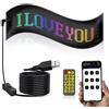 led matrix panel pannello A LED flessibile per Auto USB 5V insegna luminosa rgb auto camion occhi