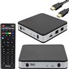 TVIP S-Box v.605 4K HEVC HD Android 6.0 Linux Multimedia Stalker Streamer 1GB RA