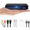 maite Lettore DVD Super Slim, lettore DVD compatto per TV, lettore DVD con