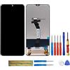swark Display LCD compatibile con Xiaomi Redmi Note 8 Pro 2015105 M1906G7I (nero
