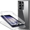 ZYIMOU Cover per Samsung Galaxy S23 Ultra 5G, 360 Gradi Protezione Progettata Tr