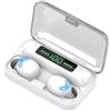 InEar AURICOLARI BLUETOOTH 5.0 CUFFIE TWS SENZA FILI WIRELESS SPORT IN EAR POWER BANK
