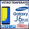 Per Samsung Pellicola in VETRO TEMPERATO per SAMSUNG GALAXY J6 PLUS 2018 Proteggi Schermo