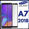 PELLICOLA VETRO TEMPERATO CURVO 9D per SAMSUNG GALAXY A7 2018 Protezione Totale