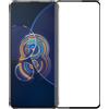 PELLICOLA IN VETRO TEMPERATO PER ASUS ZENFONE 8 FLIP PROTEZIONE COMPLETA CURVO