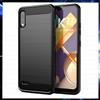 COVER CARBON PER LG K22 PLUS CUSTODIA NERA OPACA IN TPU MORBIDA ANTIURTO K 22+