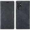 OKZone Cover per Samsung Galaxy S22 Ultra, Cover a Libro Samsung S22 Ultra, Cust