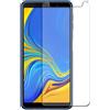 VETRO TEMPERATO PER SAMSUNG GALAXY A7 2018 PELLICOLA PROTEZIONE DISPLAY LCD