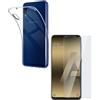 Per SAMSUNG GALAXY A20e COVER CUSTODIA SILICONE TPU + PELLICOLA VETRO TEMPERATO