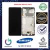 Samsung Service Pack DISPLAY LCD + TOUCH ORIGINALE SAMSUNG SERVICE PACK NERO SM-A426 - A42 5G + FRAME