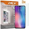 REY Pack 3X Pellicola salvaschermo per XIAOMI Mi 9 SE / Mi9 SE, Vetro temperato,
