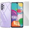 Per SAMSUNG GALAXY A33 5G COVER CUSTODIA SILICONE + PELLICOLA IN VETRO TEMPERATO
