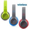 P47 CUFFIE CUFFIA WIRELESS BLUETOOTH PIEGHEVOLI SMARTPHONE PC STEREO MICROFONO