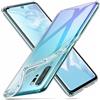CUSTODIA COVER TRASPARENTE + PELLICOLA VETRO TEMPERATO CURVO Per HUAWEI P30 PRO