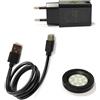 Eco Tech Time Lampada LED a ricarica rapida Smart per orologi a energia solare,